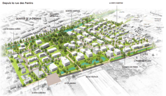 Un nouveau quartier de 3 800 logements va voir le jour aux portes d’Angers