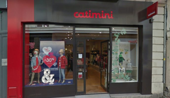 La boutique Catimini située rue Saint-Aubin fermera ses portes fin septembre