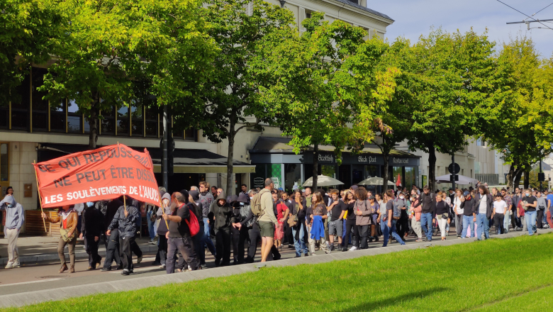 Cortège manif violences policières