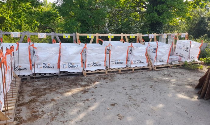 Tri’n’Collect donne une seconde vie aux déchets de chantier