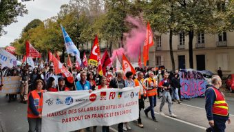 Entre 950 et 1 100 personnes ont manifesté à Angers « contre l’austérité et pour une hausse des salaires »