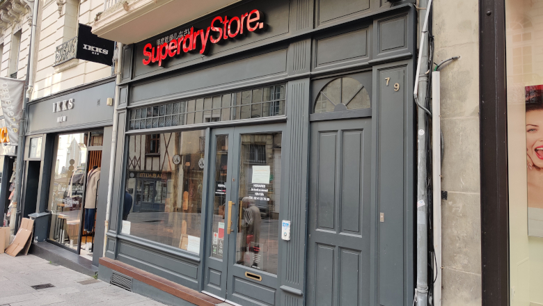 Superdry rue Lenepveu fermeture