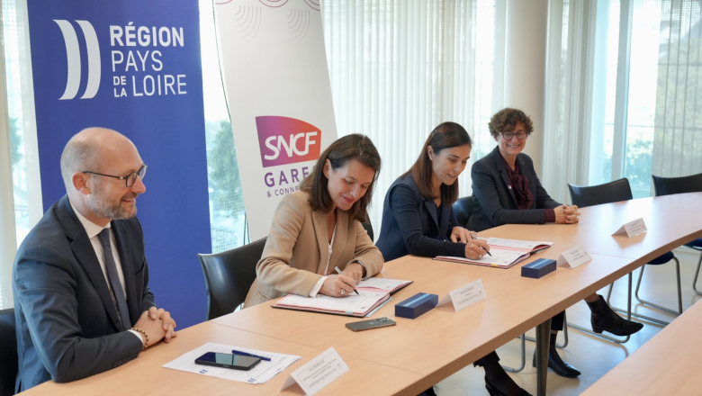 Un contrat entre la Région et la SNCF a été signé - © RPDL -Ouest Médias