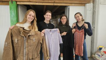 Une distribution vestimentaire pour les étudiants organisée à Angers