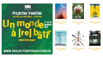 Un festival de ciné-débat autour de la transition écologique organisé à Angers du 17 au 19 novembre