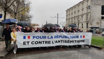 À Angers, plus de 1 500 personnes ont défilé contre l’antisémitisme