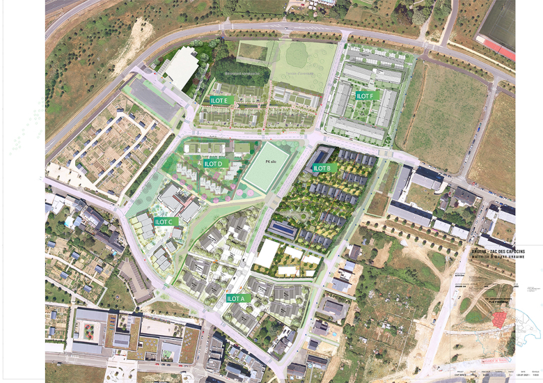 plan masse Hauts-de-Saint-Aubin