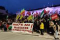 Rassemblement devant mairie Israël-Palestine