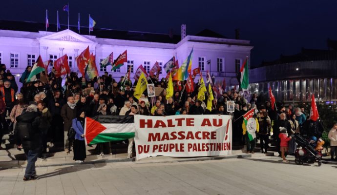 L’intersyndicale appelle à un rassemblement à Angers pour un « cessez-le-feu immédiat et définitif à Gaza »