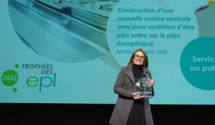 À Angers, la cuisine centrale zéro plastique lauréate d’un prix national