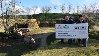 Le Bioparc de Doué-la-Fontaine fait un don conséquent en faveur de la biodiversité