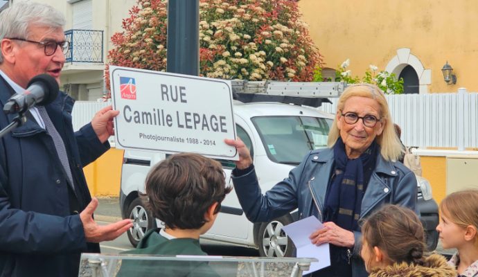 Une rue à Angers rend hommage à la photojournaliste angevine Camille Lepage