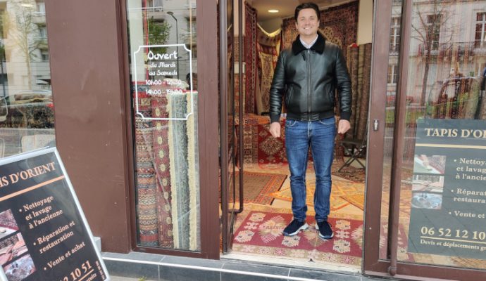 Une boutique de tapis vient d’ouvrir ses portes boulevard Foch à Angers