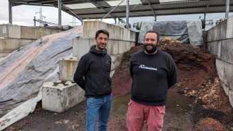 À Angers, les Alchimistes ont installé une plateforme de compostage