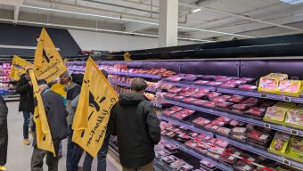 À Angers, les agriculteurs ne relâchent pas la pression