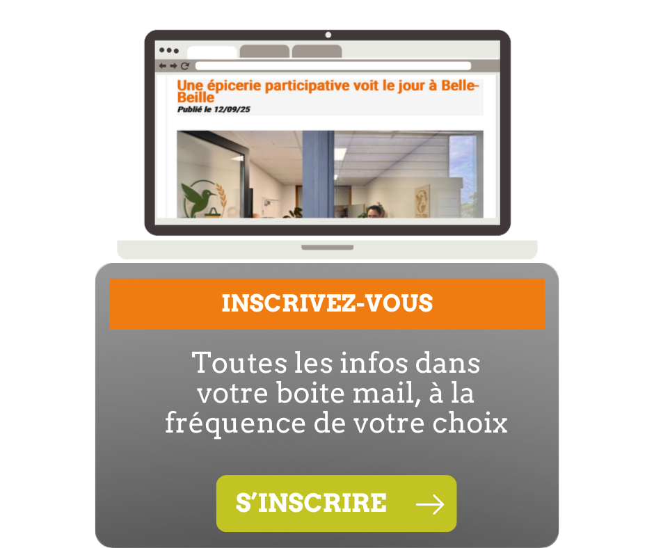 un pc portable avec un article