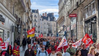 Grève du 2 octobre : près de 2 000 manifestants ont battu le pavé à Angers