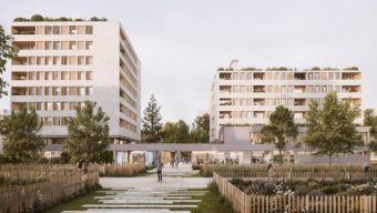 L’ancien site de la Caisse des Dépôts rue Louis Gain bientôt reconverti en logements et bureaux