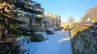 En images : Angers sous la neige