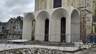 La galerie contemporaine de la cathédrale d’Angers se dévoile