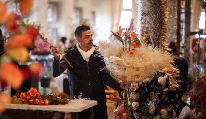 L’art floral en compétition internationale au château de Brissac