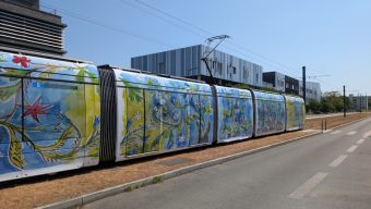 Du tramway aux murs de la ville, Échappées d&rsquo;art dévoile quatre nouvelles créations